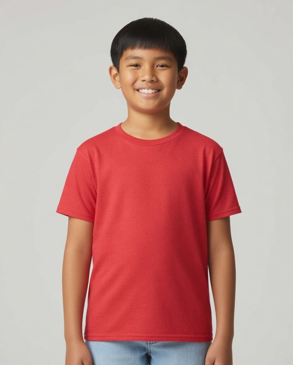 Gildan Modern Classic Fit CVC Crewneck Short Sleeve T-Shirt for Screen Printing